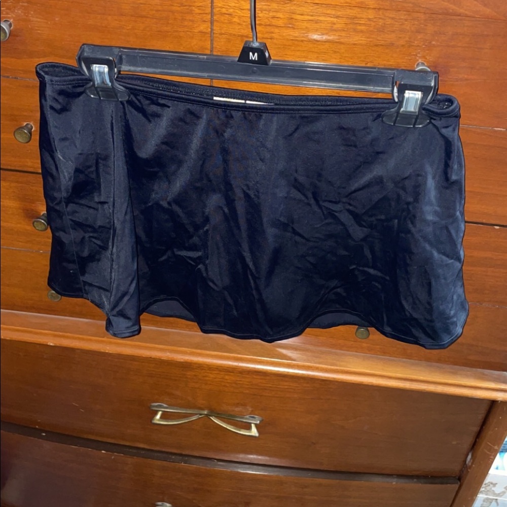 Black Swim Skirt